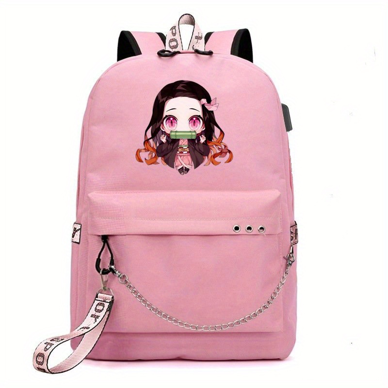 Female Cute Pink College Backpack Cool Women School Bag Girl Travel Book Laptop  Backpack Fashion Ladies Trendy Color Student Bag - AliExpress