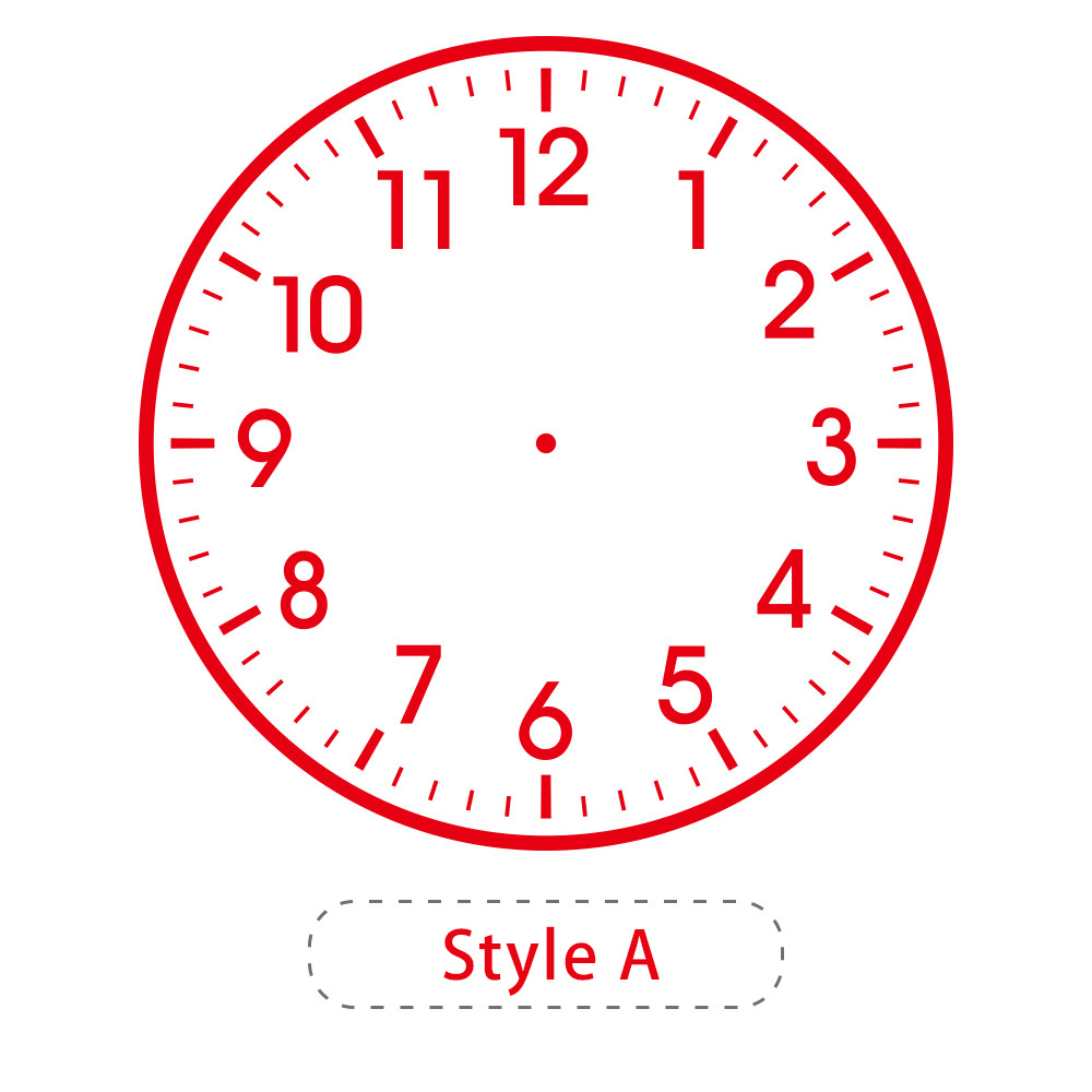 Students Know Schedule Clock Stamp Teaching Clock Stamp Temu