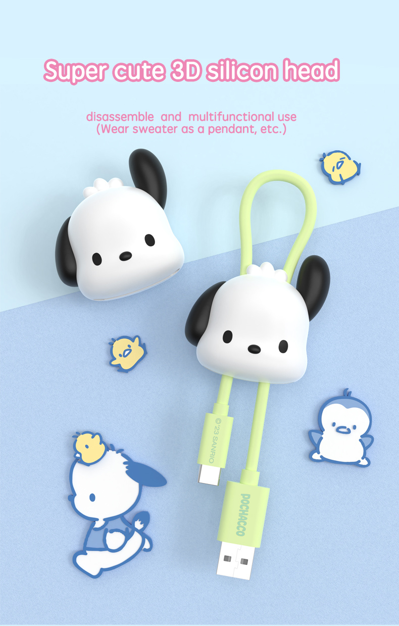 Pochacco Cute Type c Blue Purple Green - Temu