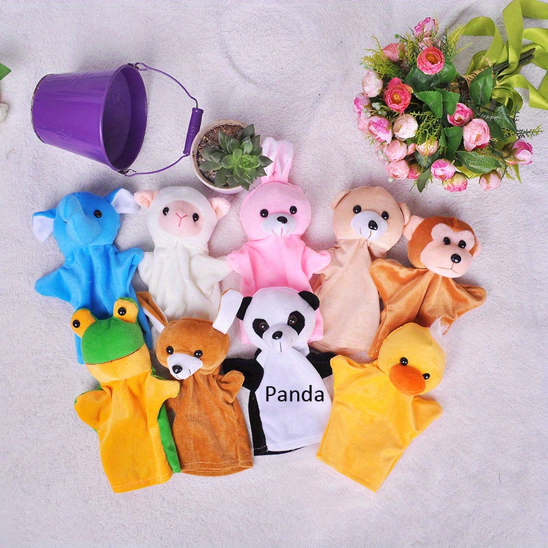 Animal Plush Hand Puppet Toy for Kids
