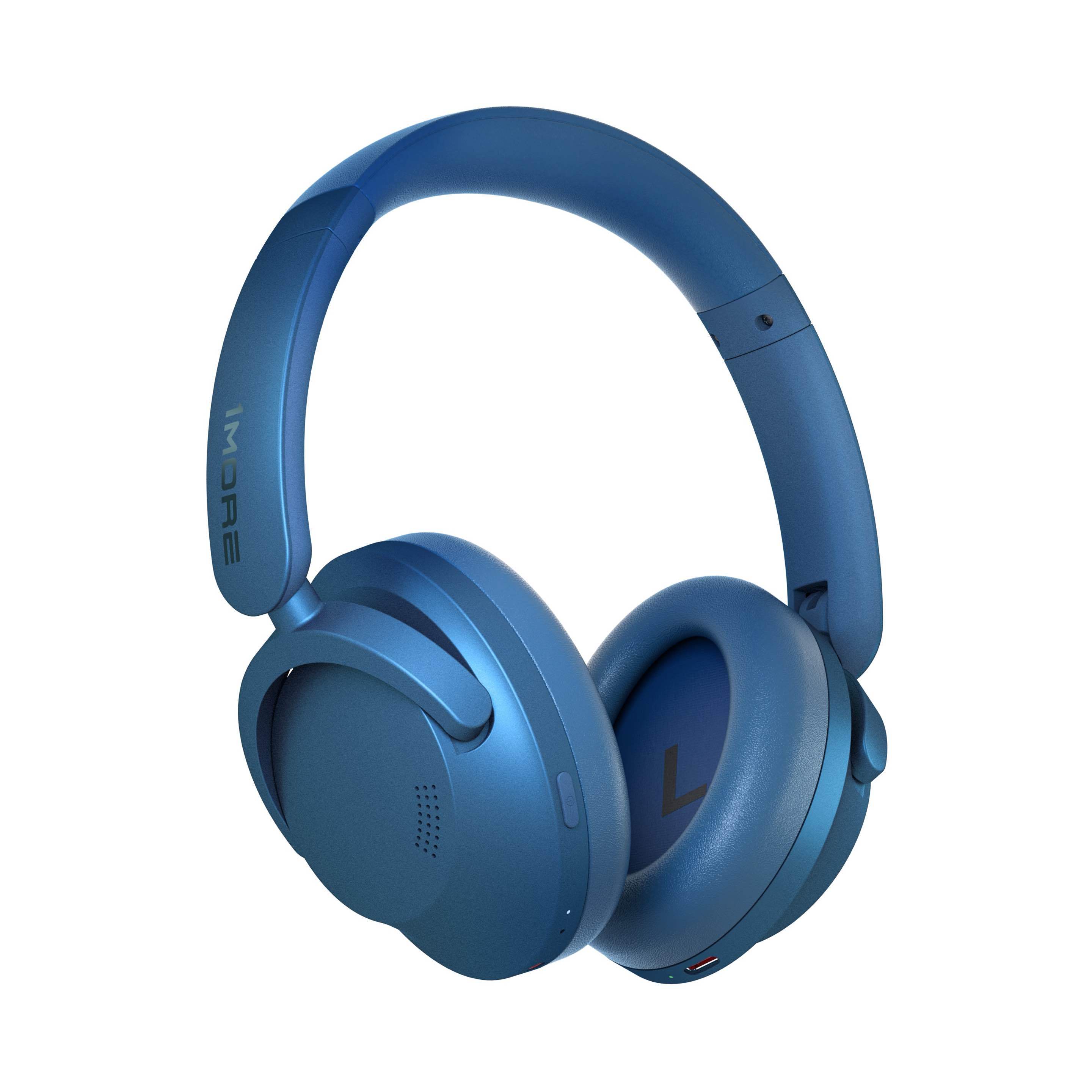 1MORE SonoFlow Bluetooth Wireless Headphones, Hi-Res LDAC AAC, ANC 12 Music  EQ, 70H Battery, Connect 2 Devices