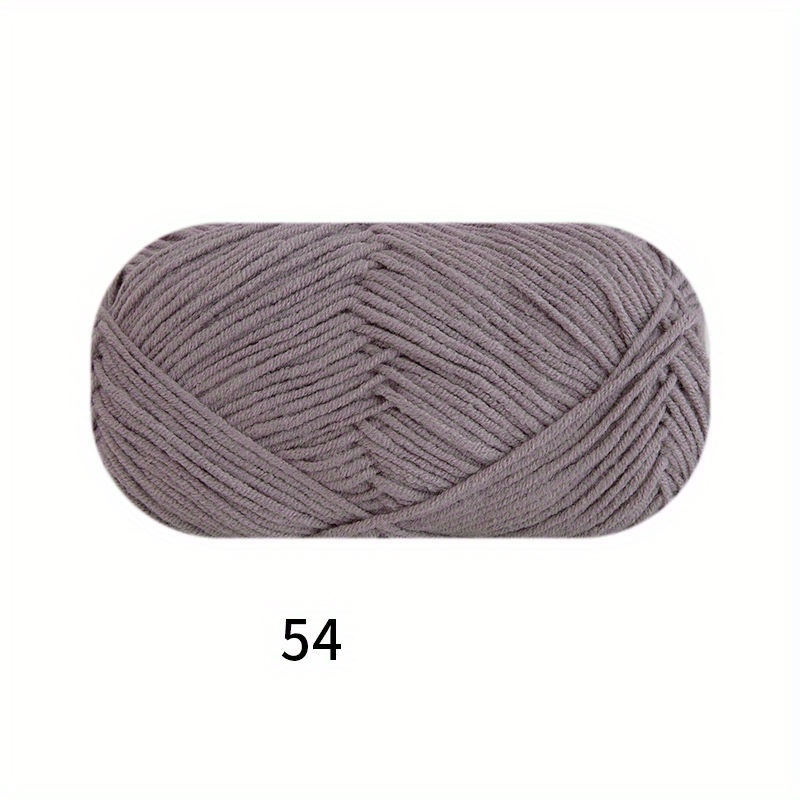 4 Shares Combed Milk Cotton Yarn (51 Colors Available) – SnapS Tools