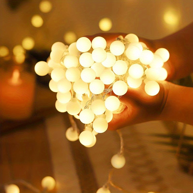 Led Smart Christmas Holiday String Lights 100 Led Usb - Temu