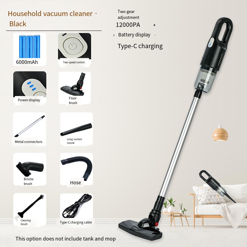 Car Vacuum Cleaner High-power Household Large Suction Dual