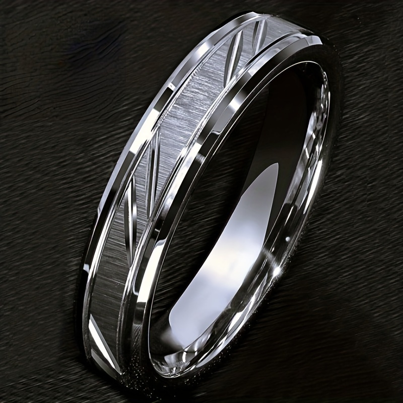 Carbon fiber clearance promise ring