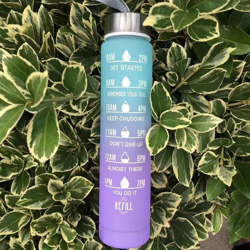 Stay Hydrated On the go: Gradient Color Water Bottles And - Temu