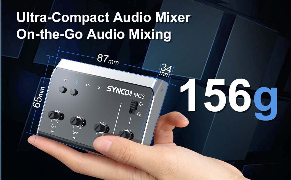 SYNCO  Small Audio Mixer SYNCO MC3-LITE