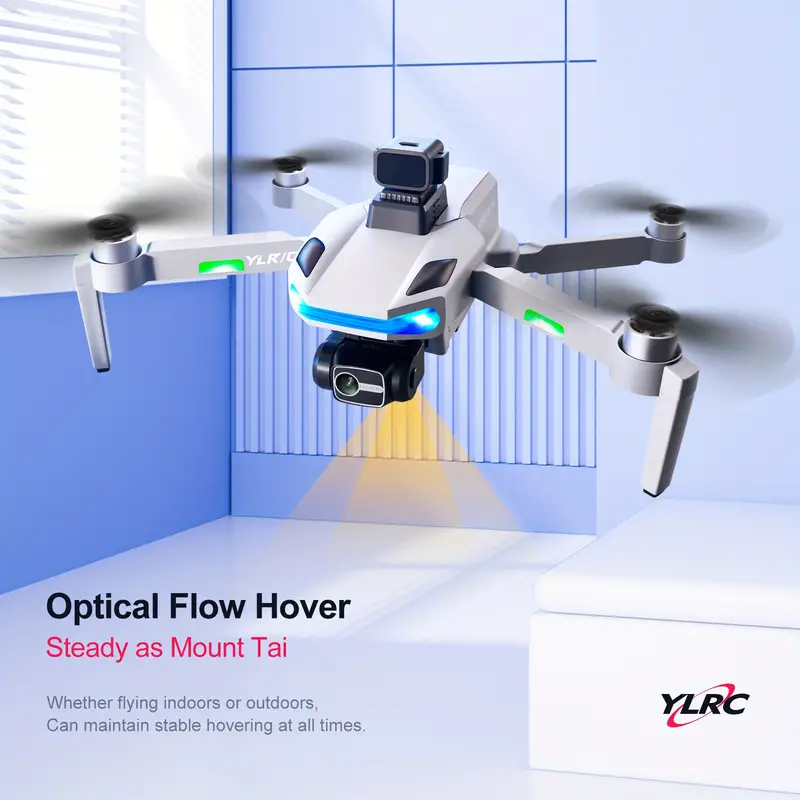 radar obstacle avoidance 3 axis gimbal dual wifi aerial photography s135 quadcopter uav drone with 1080p camera brushless motor and long flight time perfect toy and gift for adults kids and teenagers details 2