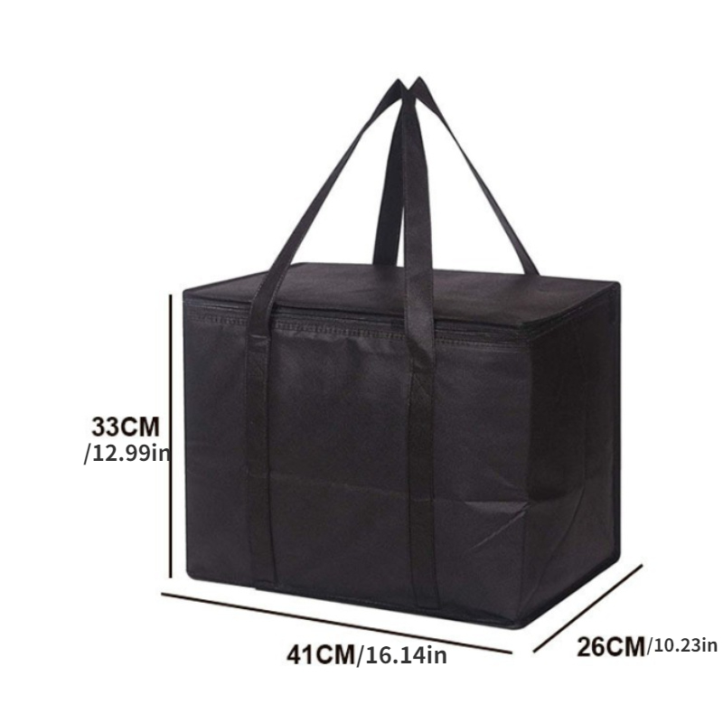 Large Capacity Insulated Grocery Bag Reusable Cooler Tote - Temu