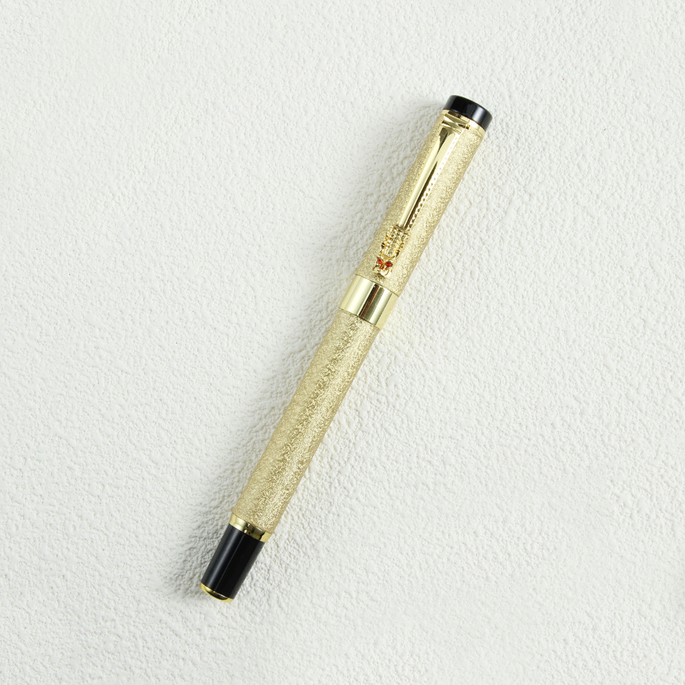 Penagic Luxury Pen, Black Ink Nice Rollerball Pens, Premium Fancy Pens for Men Women, Professional Office Writing Pens for Journaling, Executive Pen
