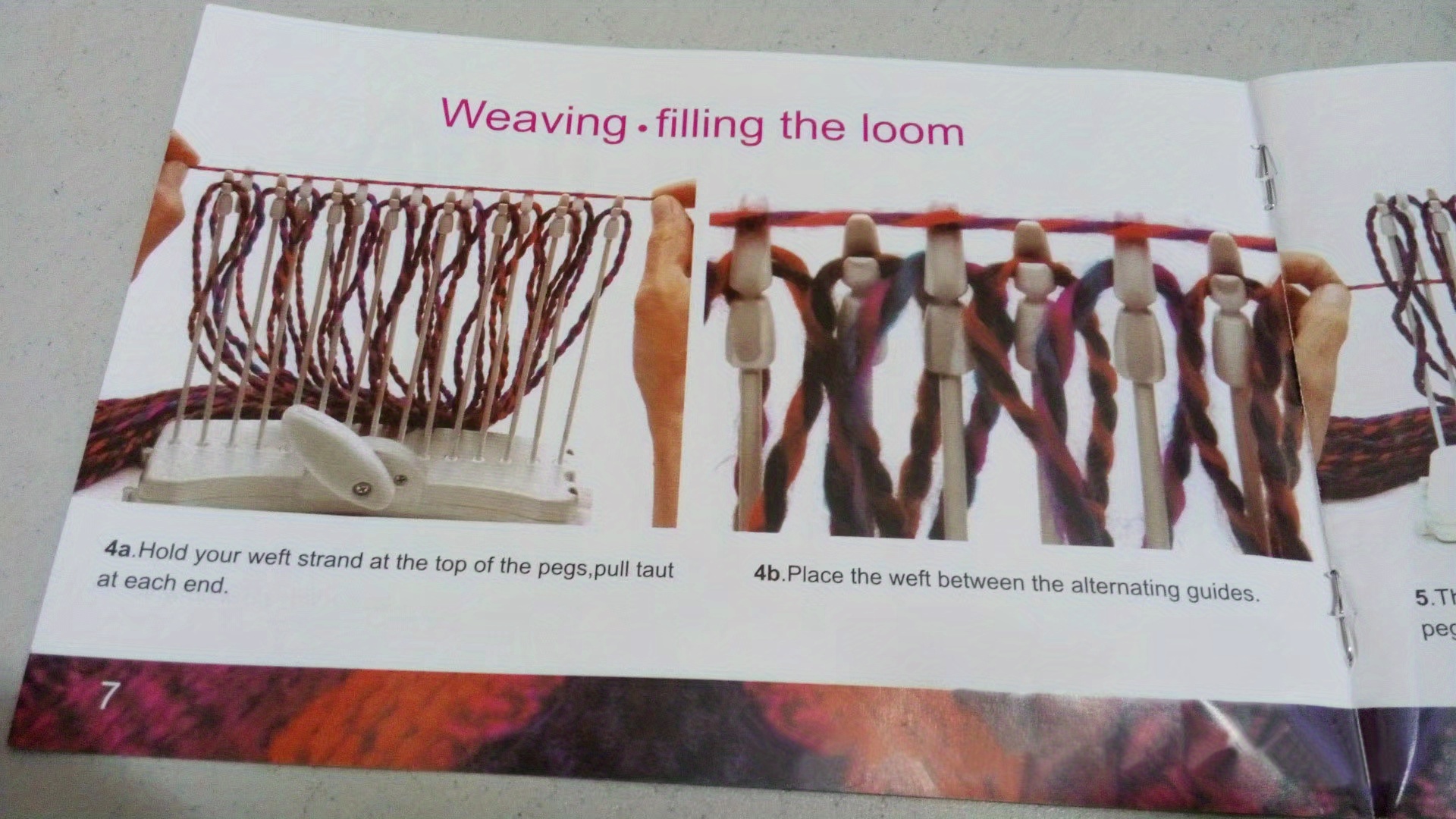 Wool Knitting Machine Handmade Diy Scarf Knitter Moving Loom - Temu