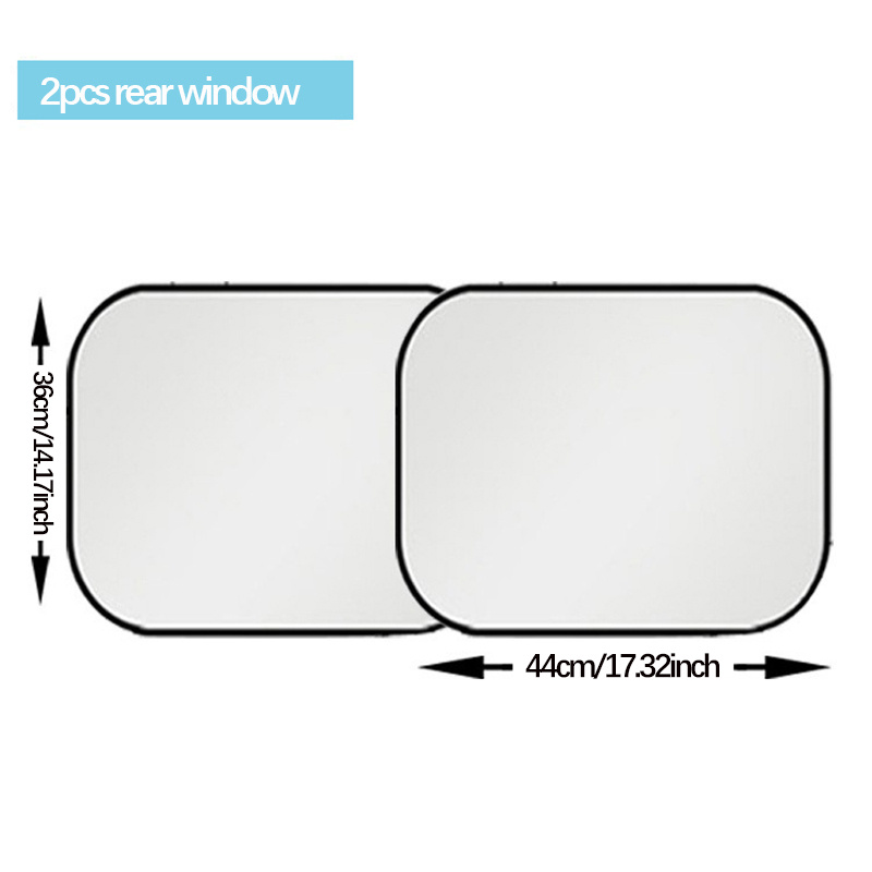 1pc Car Windshield Sunshade Car Side Window Sunshade Curtain