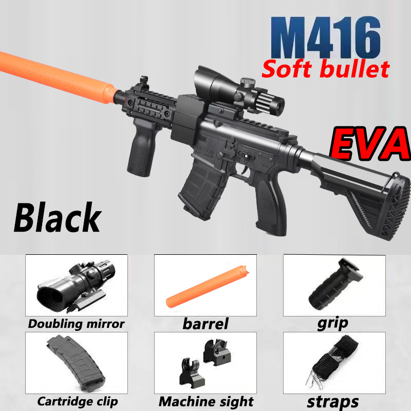 M416 Shell Ejection Soft Bullet Gun Eva Soft Bullet Sniper Rifle