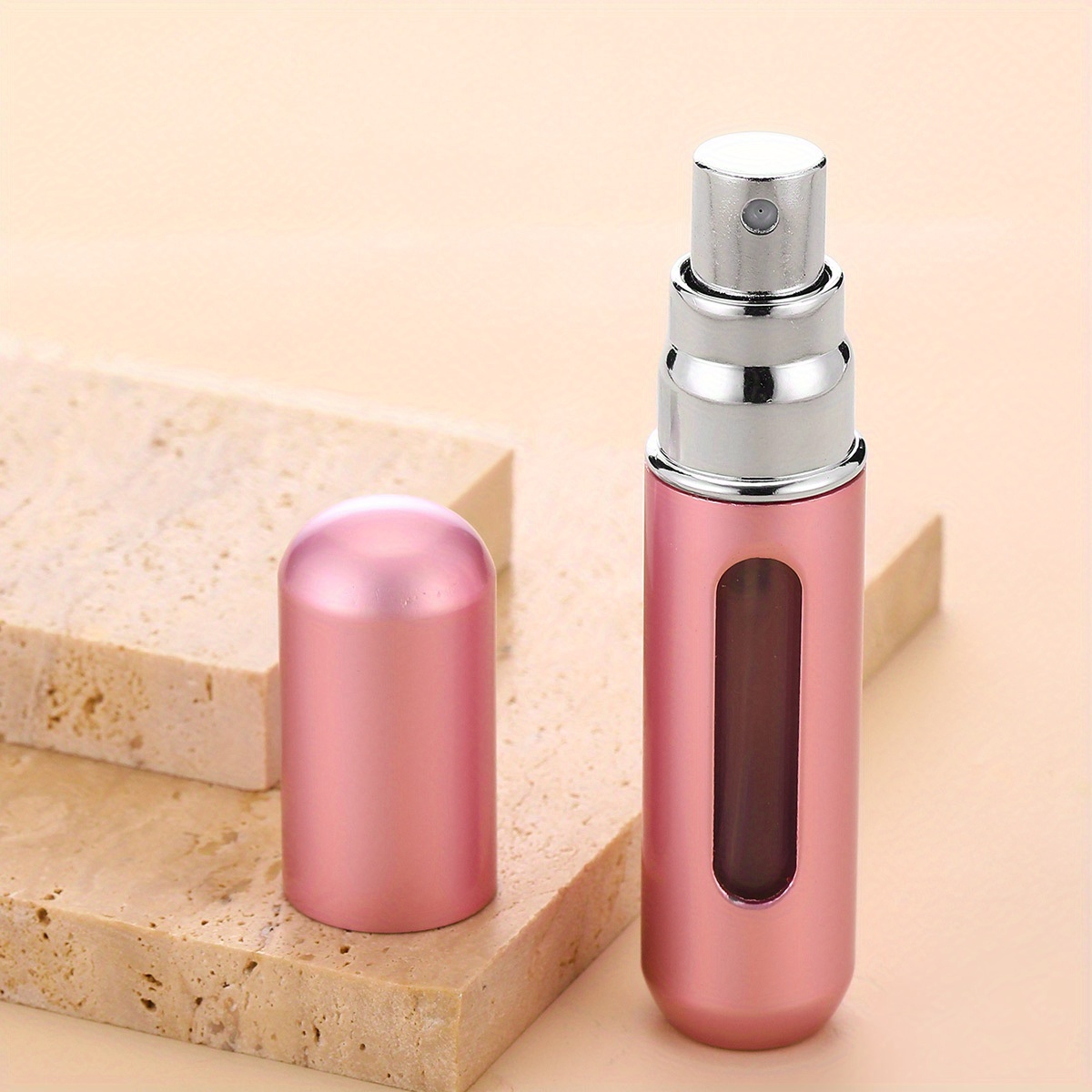 MUB Mini 5ml Refillable Perfume Spray Bottle Aluminum Spray