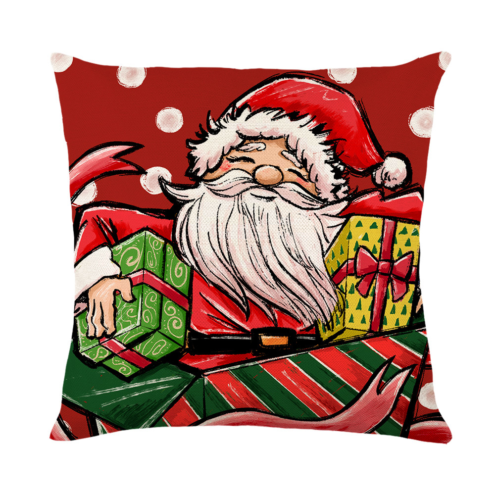 Santa Christmas Pillow with Insert