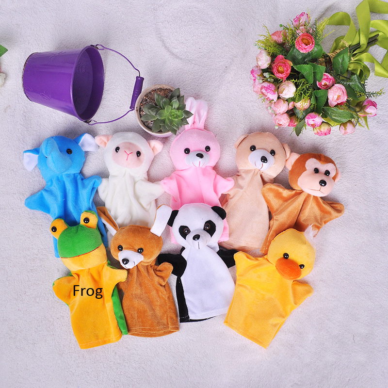 Animal Plush Hand Puppet Toy for Kids