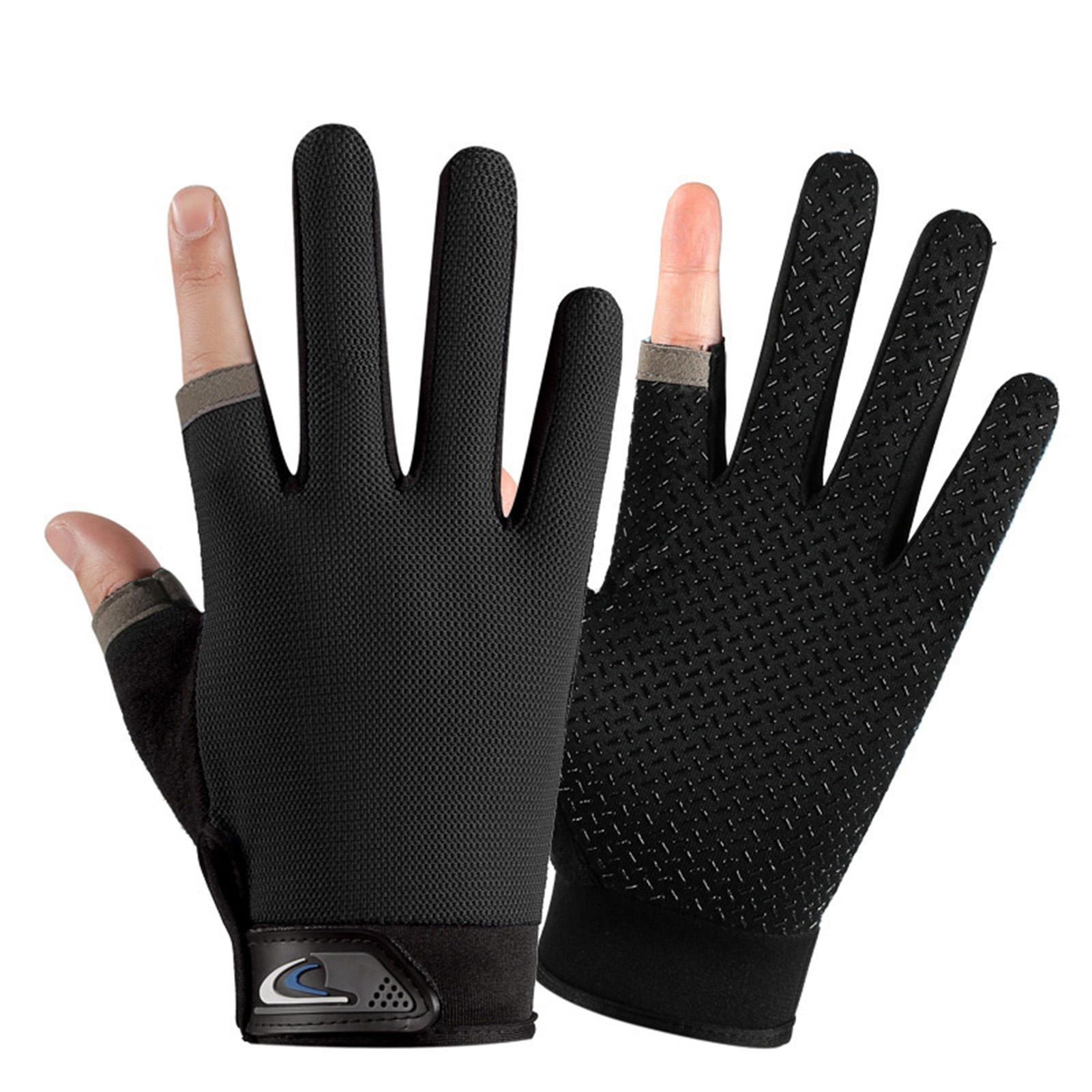 Sports Gloves Anti Slip Fishing Double/Single Finger Gloves Breathable Anti  Slip Neoprene Cloth Sport Protective Fishing Equipment Accessory P230512  From 5,93 €