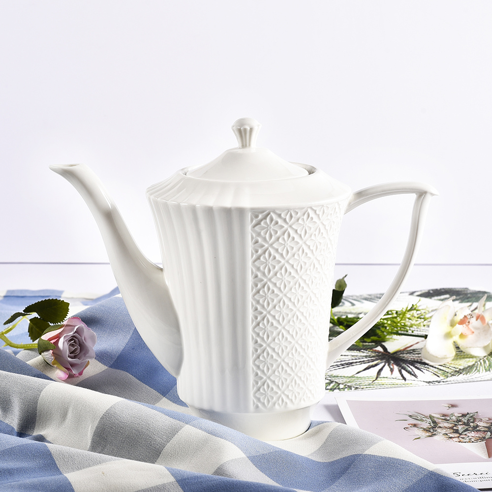 Ceramic teapot European Style Flower Teapot Coffee Pot Water - Temu