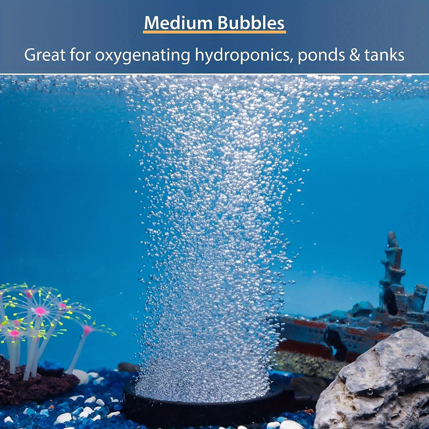 Aquarium Fish Tank Volcanic Bubble Stone Aeration Stone Fish - Temu