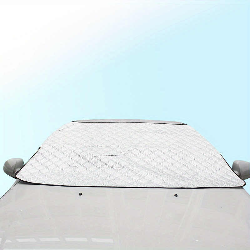 4-Layer Car Windshield Cover – Protects From Snow, Ice & Sun