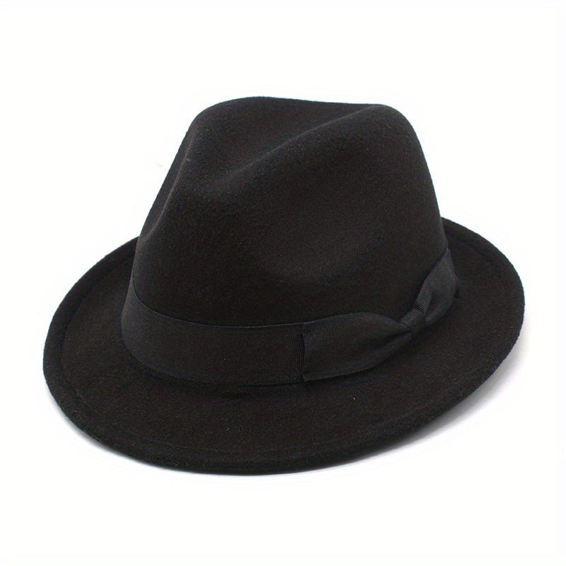 1pc Short Brim Fedora Hat For Men Ideal Choice For Gifts | Shop The ...