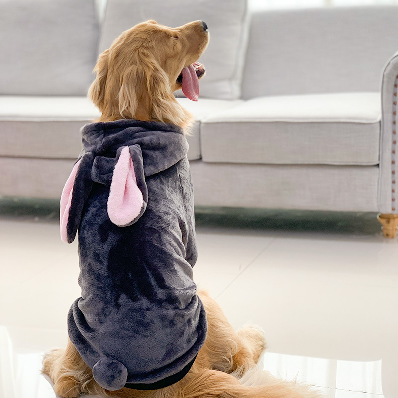 Designer Pet Clothes Sweater Medium Large Dog Cat Hoodie Jacket Clothing  Warm XL