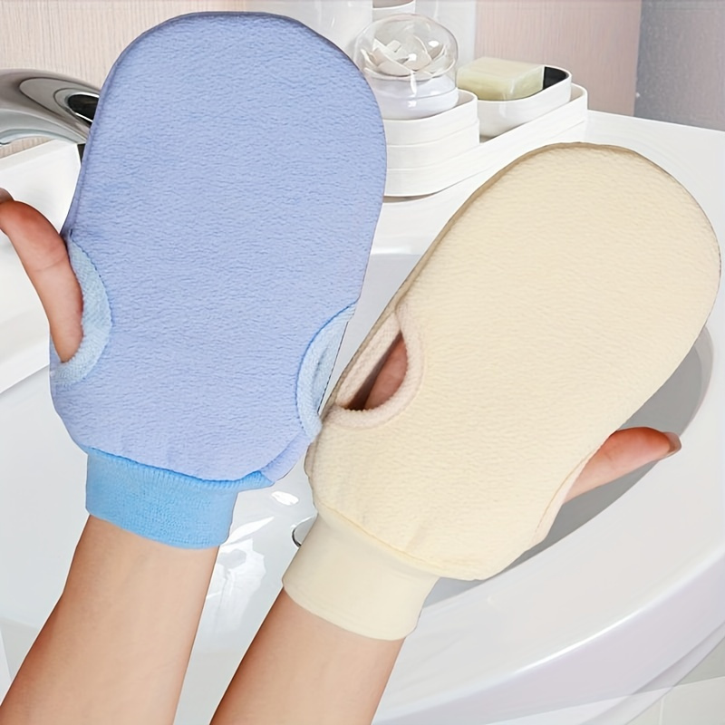 

2pcs Exfoliating Glove - Exfoliate Glove For Dead Skin Bath Exfoliating Gloves For Shower Spa Massage Body Scrub - Shower Gloves Exfoliating For Women & Men