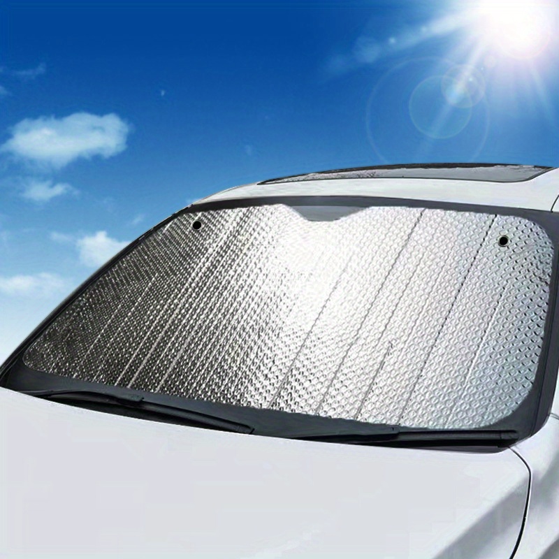 Pare-soleil de voiture en mousse PE avec feuille d'aluminium