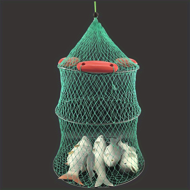 Large Foldable Caught Portable Collapsible Mesh Bait Storage Cage Fishing  Nets - China Fishing Net and Fishing price