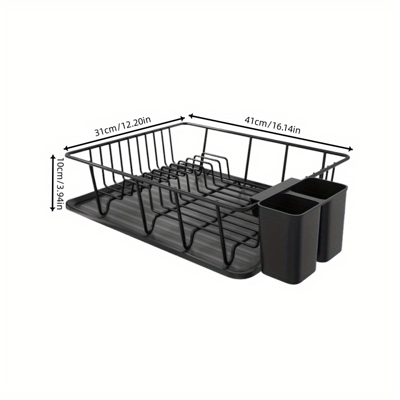 1/2-layer Bowl And Dish Rack For Kitchen Restaurant Household Sink  Countertop, Bowl Rack, Bowl Dish Drain Basket Rack, Bowl Dish Storage Rack,  Chopsticks Rack, Cutlery Organizer, Home Kitchen Supplies - Temu