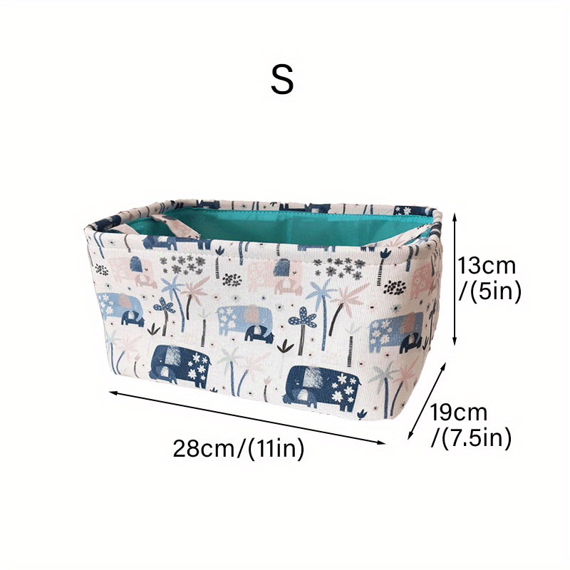 Waterproof Storage Boxes Toys Snack Clothes Socks Sundries Organizers Home  Bedroom Closet Cosmetics Laundry Large Storage Basket
