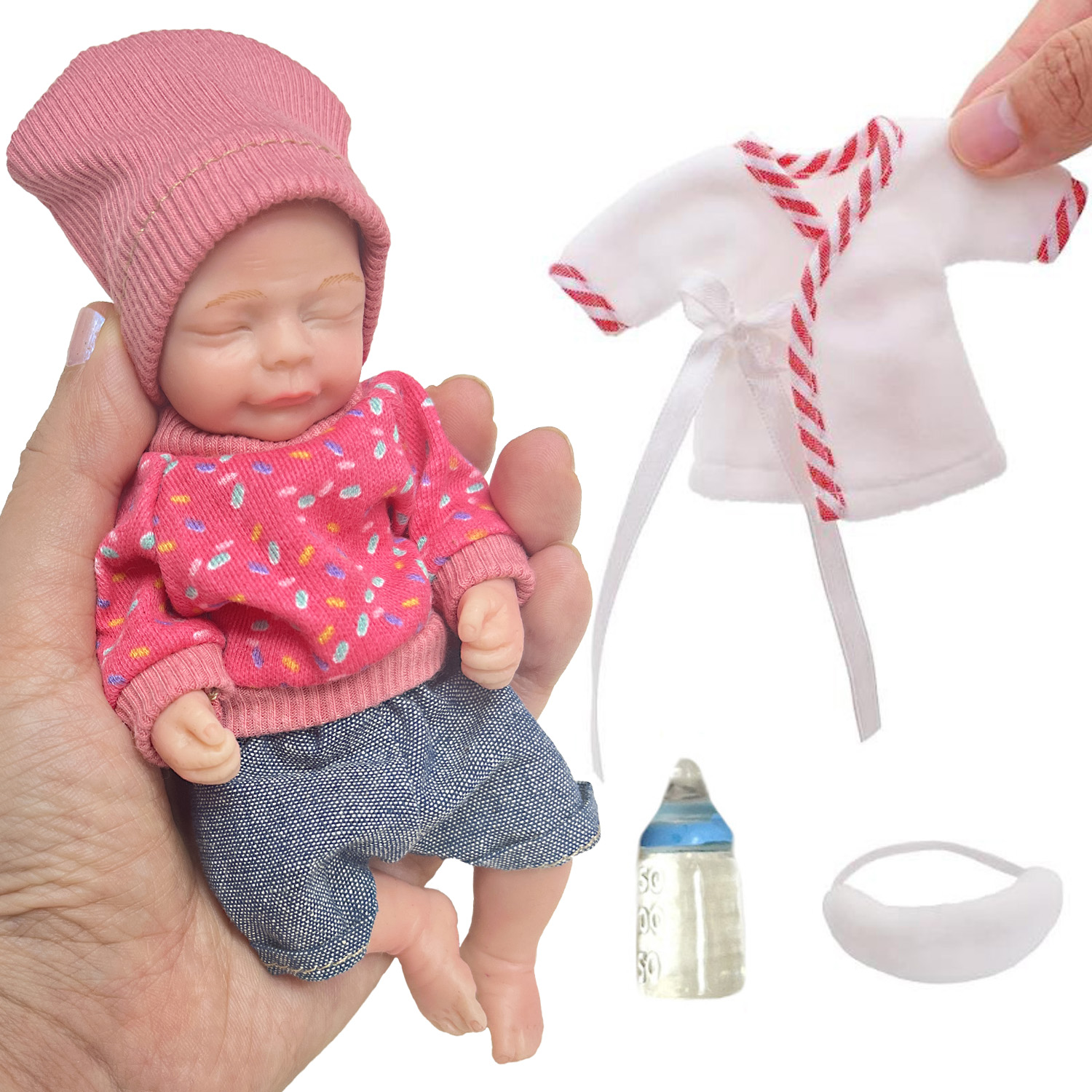 Handmade Solid Silicone Reborn Baby Doll - Perfect Gift For Families! - Temu