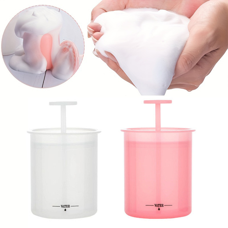 1156 1 Pcs Facial Cleanser Foam Cup, Rich Foam Maker for Foam Facial Foam  Maker Cup Cute Portable Facial Cleanser Foam Cup Skincare Tool for Face  Wash.