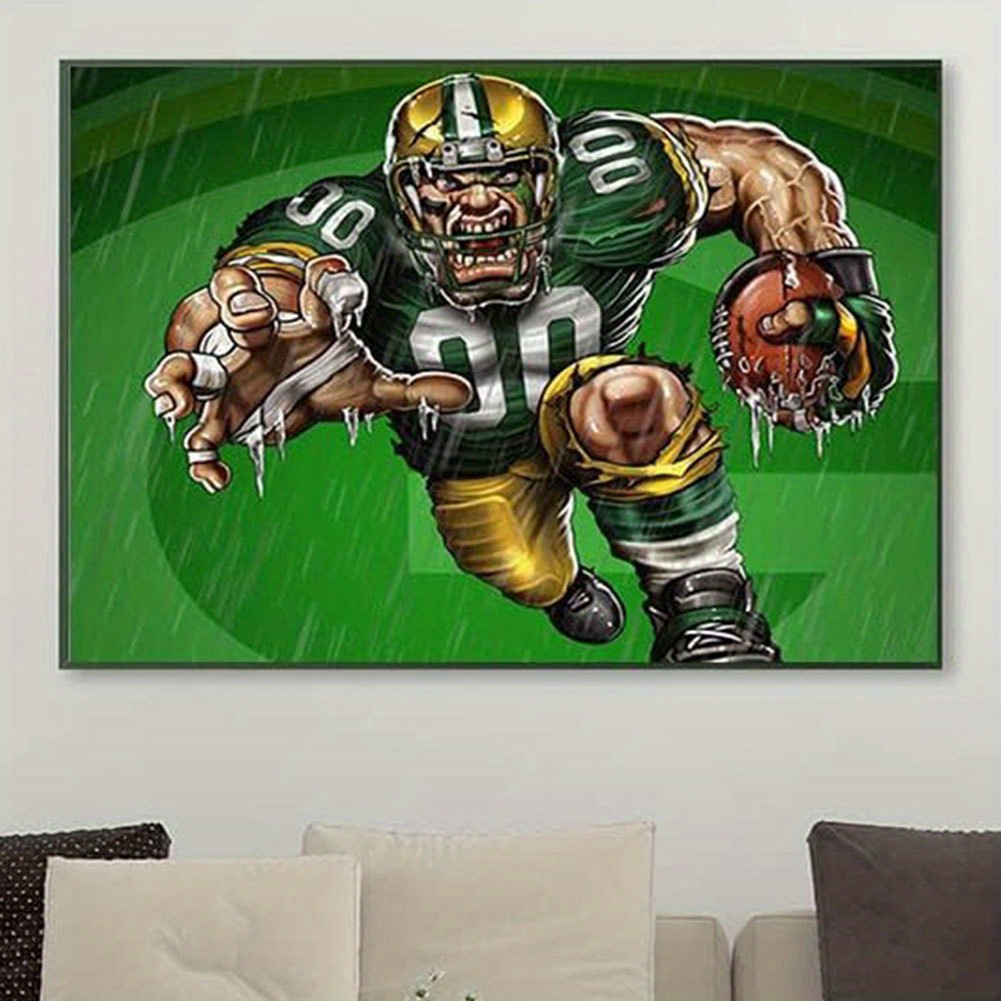 Green Bay Packers Art - 5D Diamond Painting 