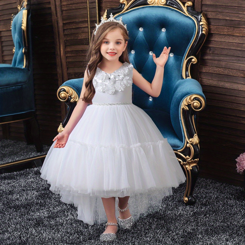 Elegant Baby Girl Dress Easter Princess Dress Kids Dresses For Girls  Costume Children Birthday Dress Wedding Dress Vestidos 1-5y