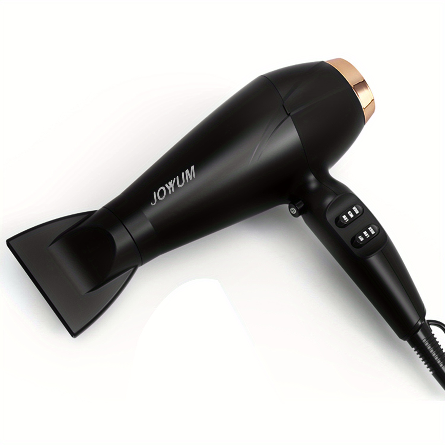 Black Blow Dryer Professional Hair Dryer Salon Barber Performance Ac