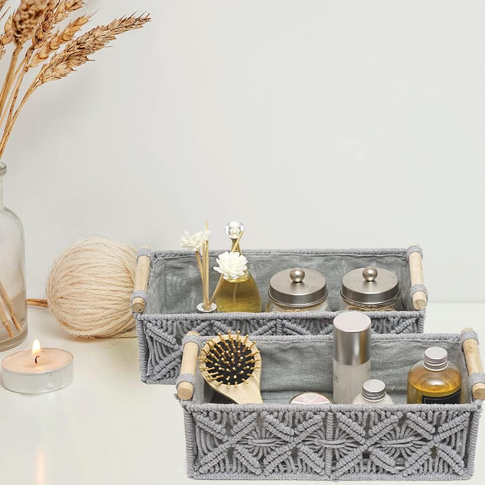 Boho Storage Baskets Toilet Paper Storage Containers Boho - Temu