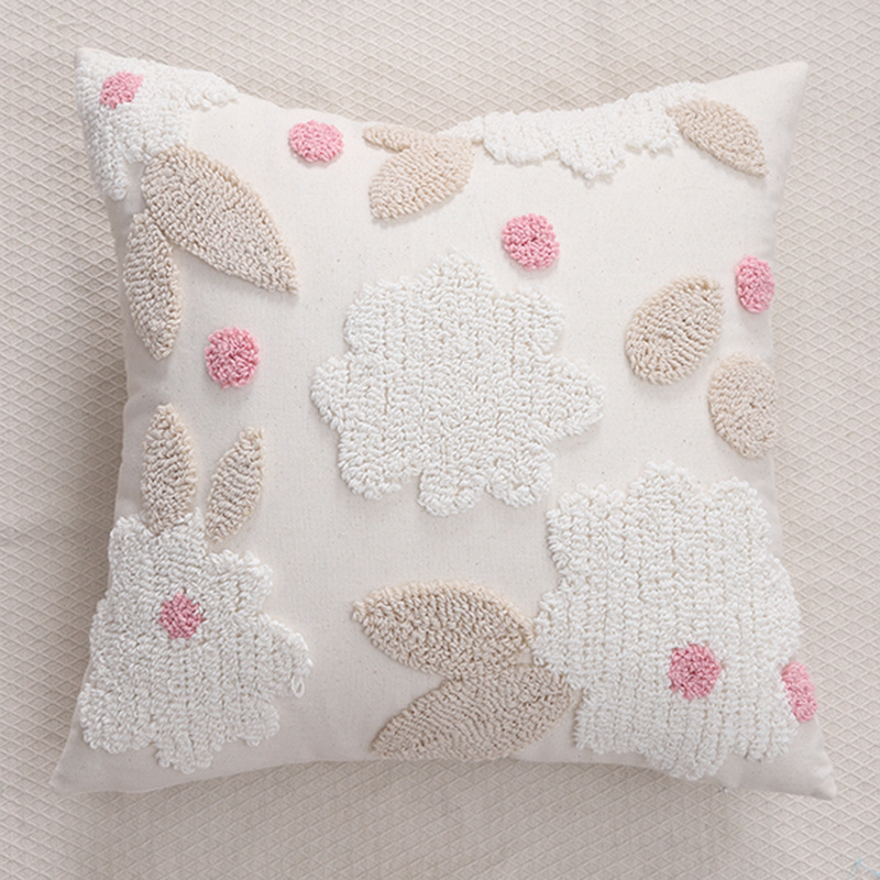 1pc Embroided Cushion Covers Home Decoration Cushion Covers Farm House Throw Pillow Covers With No Insert
