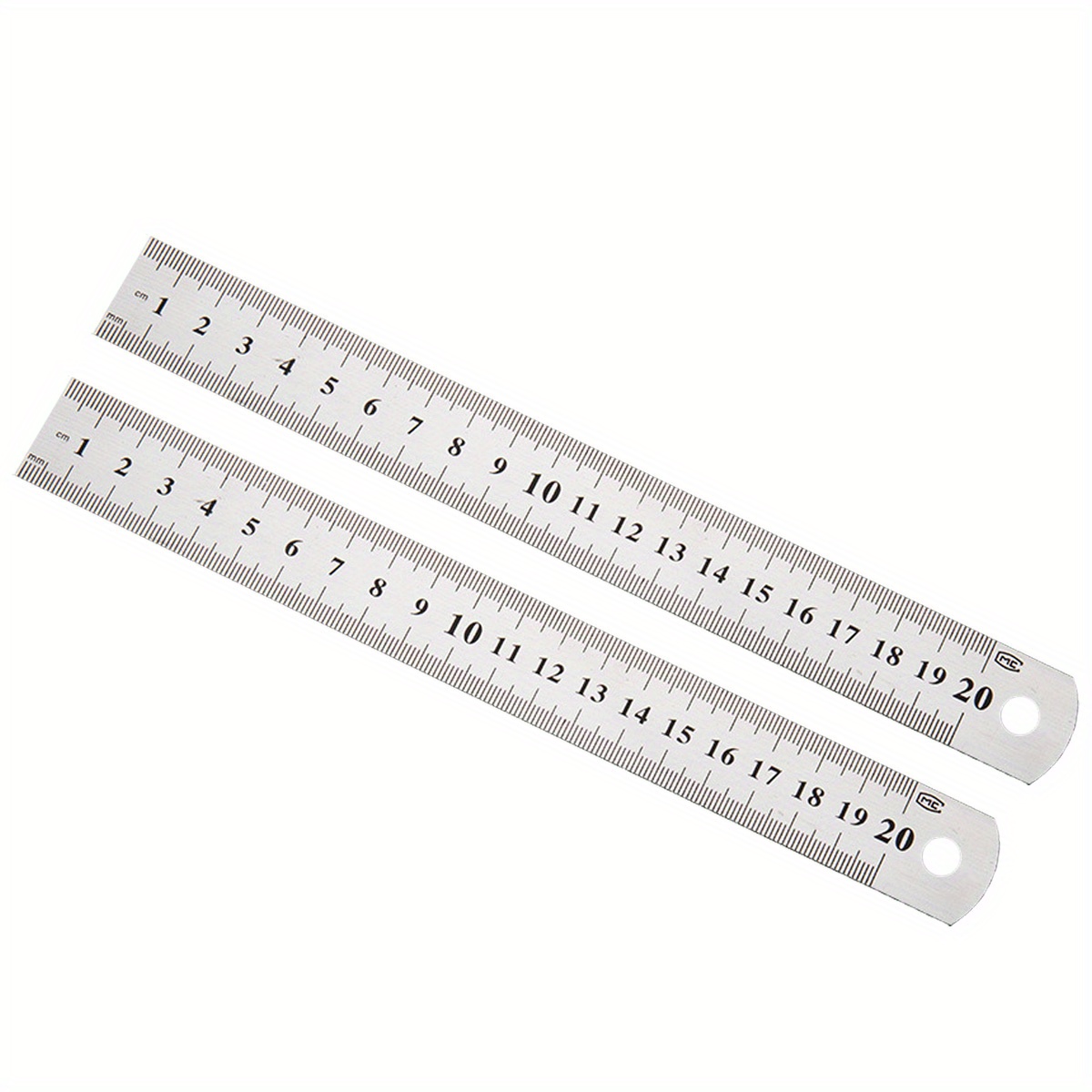 Accurate Measurements Made Easy: Stainless Steel Metal Ruler - Temu