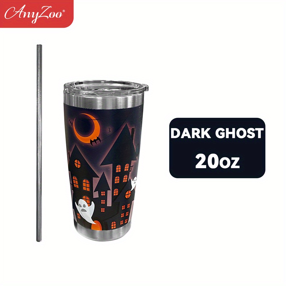 20 oz Ghost Glass Cup