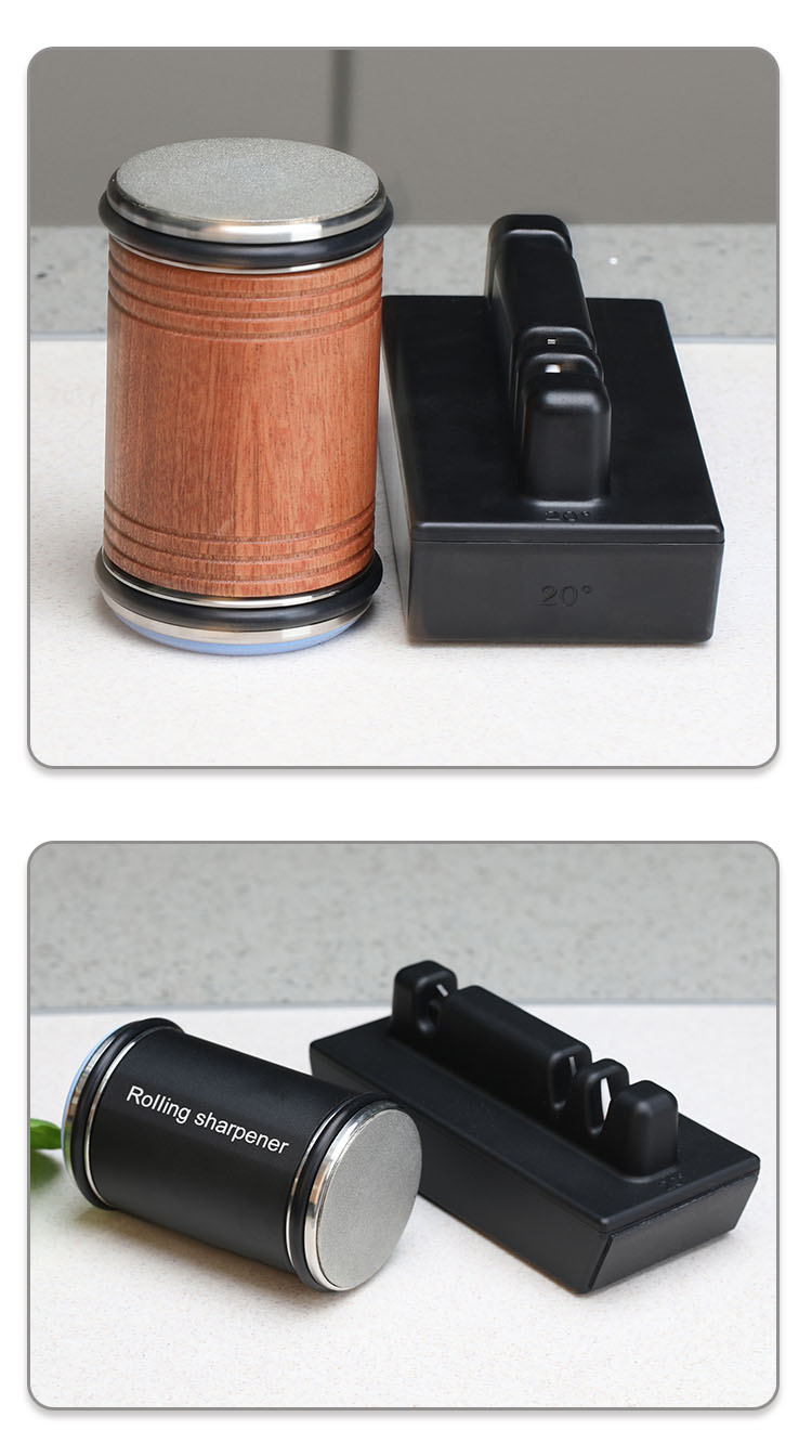 Try the Tumbler Rolling Knife sharpener to sharpen your dull kitchen k, tumbler knife sharpener