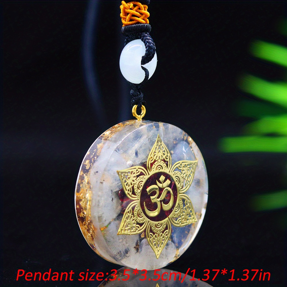 Orgone Pendant Amulet 7 Chakras Orgonite Necklace Meditation - Temu