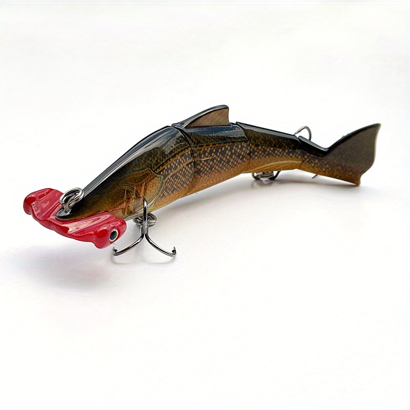 5PCS MIXFEER Fishing Lures 6cm 15g Mini Wobbler Hard Bait Crankbait with  Tackle Box for Bass Fishing