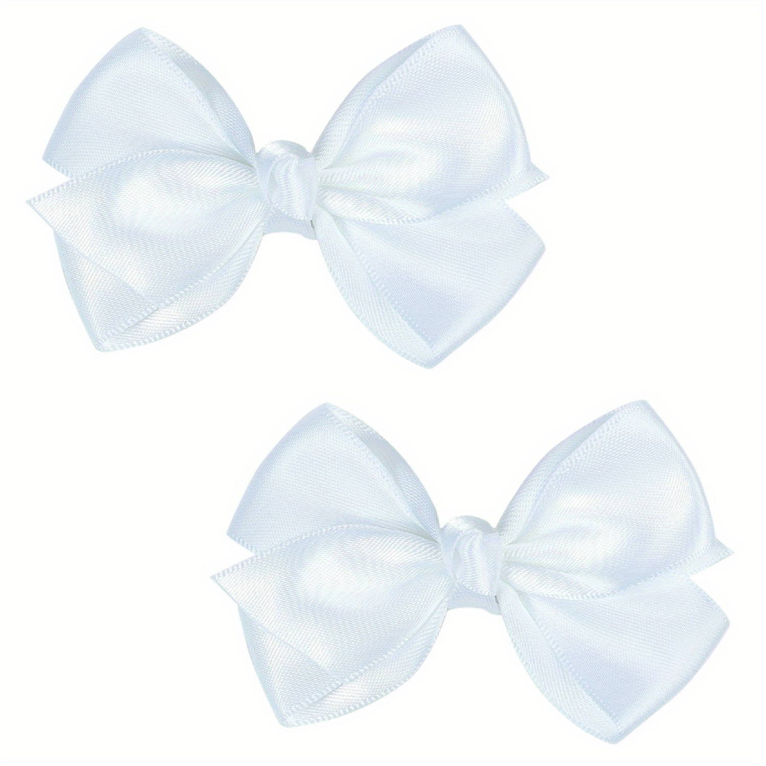 Temu Elegant Cute Princess Ribbon Bow Hair Clips Decorative Hair Accessories for Holiday Party Performance Girls Accessories,$1.39,Chiffon,Apricot,free