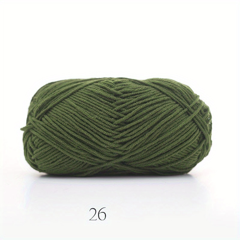  Olive Green Lace Cotton Yarn Crochet Lace Line for Knitting  Scarf Bags Basket Sweater Accessory Yarn 100g : Arts, Crafts & Sewing