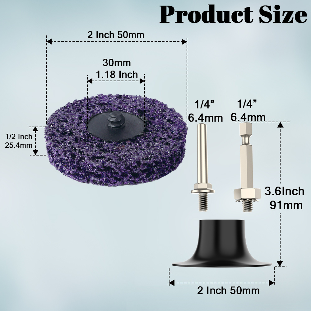 Sanding Discs Set Grinding Disc Kit Disc Pad Holder Surface Temu