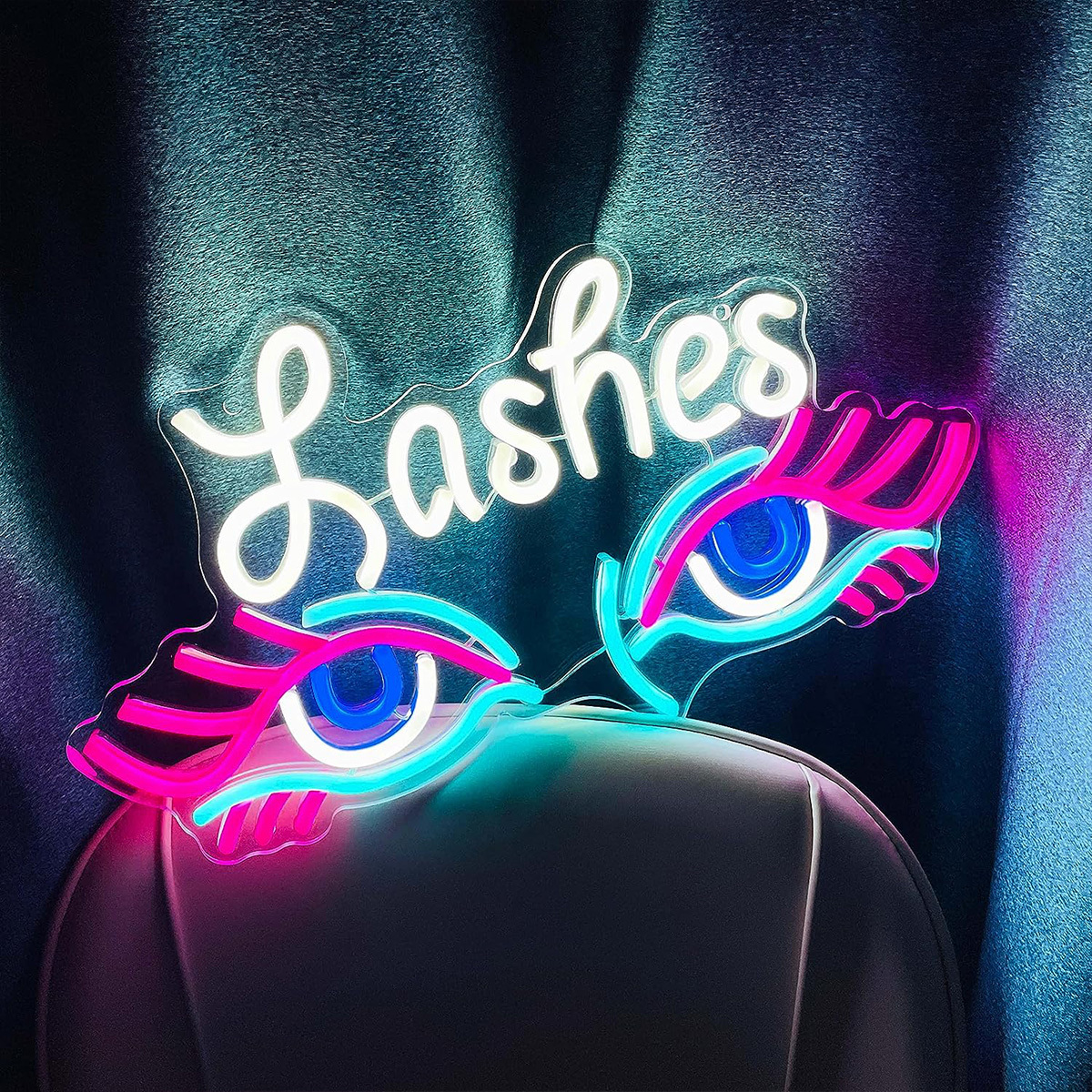 Led Neon Sign Lights Lash Room Decoration Wall Art Neon - Temu