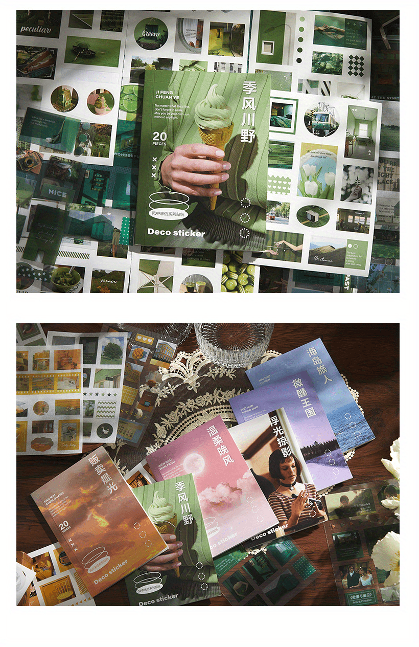 Washi Paper Magazine Material Sticker Book World Shrink - Temu Australia