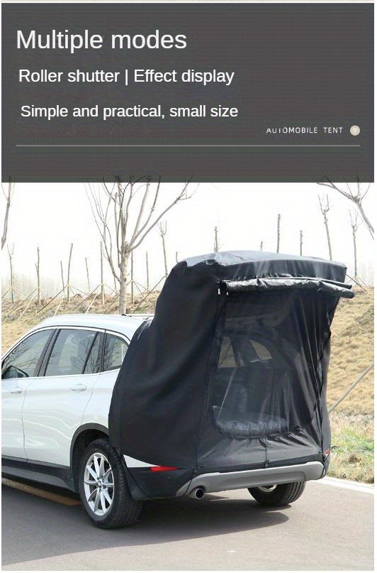 1 Pieza, Tienda Campaña Sombrilla Automóvil, Toldo Lateral Impermeable,  Refugio Solar Acampar Aire Libre, Perfecto Mantenerse Fresco Protegido, Ahorra Dinero En Temu