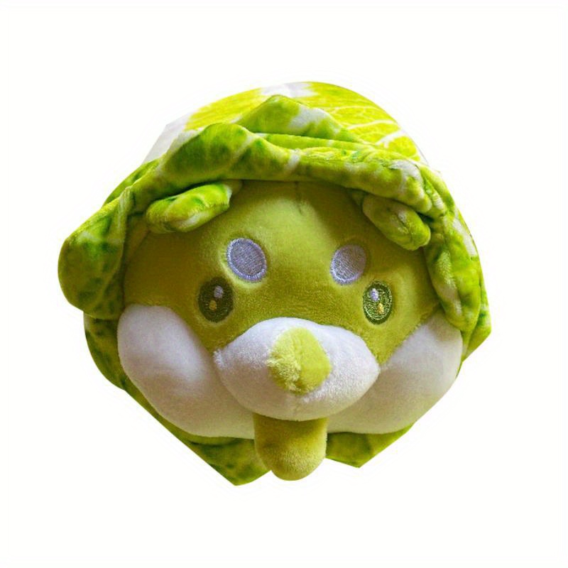 Cute Cabbage Plush Dog Toy Soft And Huggable Vegetable - Temu